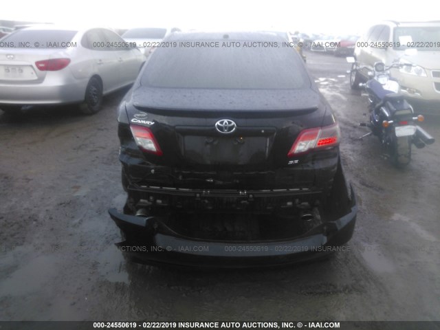 4T1BK3EK9AU105060 - 2010 TOYOTA CAMRY SE/LE/XLE 黑色 照片 6