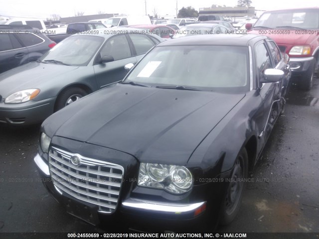 2C3KA63H16H518508 - 2006 CHRYSLER 300C BLACK photo 2