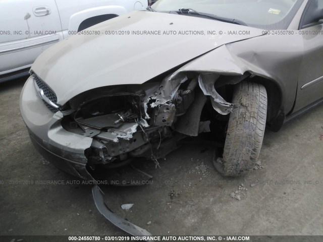 1FAFP55U02G207678 - 2002 FORD TAURUS SES TAN photo 6