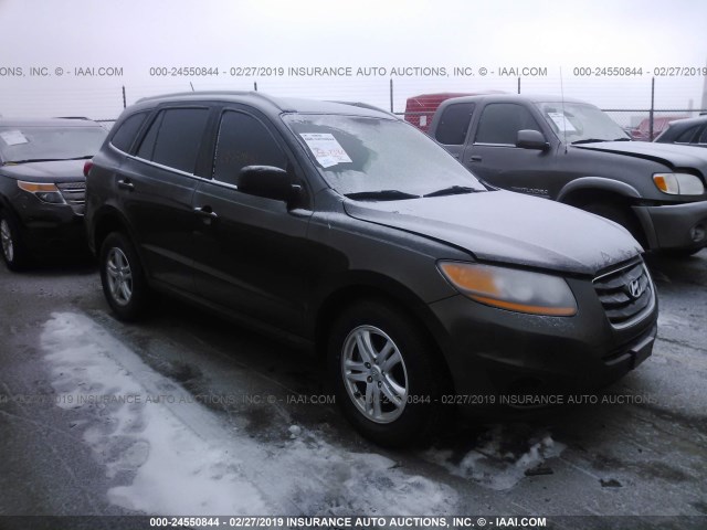 5NMSGDAB4AH357369 - 2010 HYUNDAI SANTA FE GLS GRAY photo 1