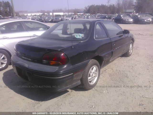 1G2NE12T4TM549156 - 1996 PONTIAC GRAND AM SE BLACK photo 4