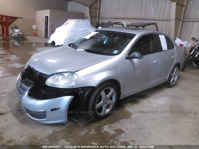 3VWRM71K79M032178 - 2009 VOLKSWAGEN JETTA SE/SEL SILVER photo 2