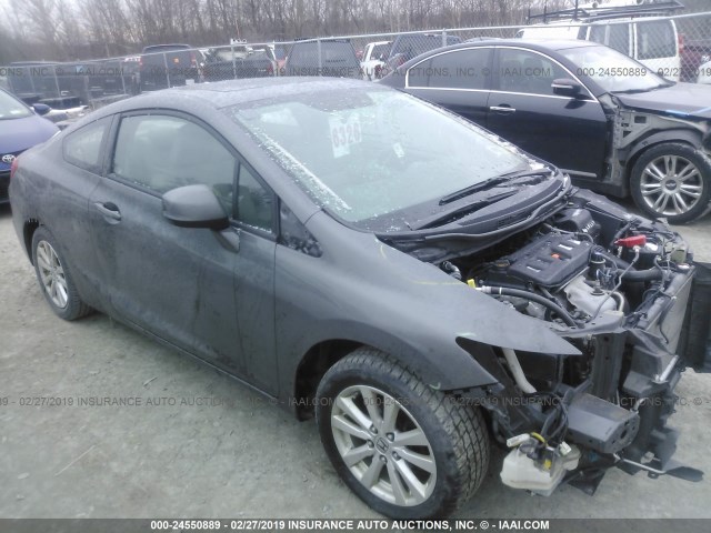 2HGFG3B07CH508939 - 2012 HONDA CIVIC EXL ნაცრისფერი ფოტო 1