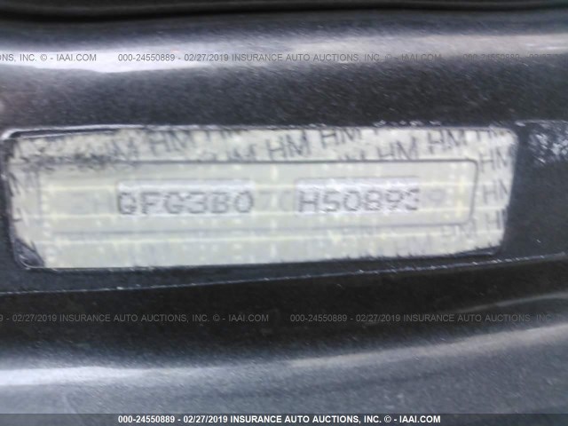 2HGFG3B07CH508939 - 2012 HONDA CIVIC EXL ნაცრისფერი ფოტო 9