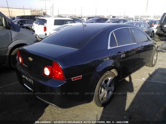 1G1ZC5E19BF120451 - 2011 CHEVROLET MALIBU 1LT ლურჯი ფოტო 4