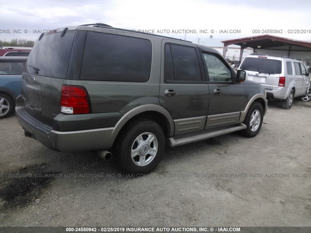 1FMFU17L44LA84571 - 2004 FORD EXPEDITION EDDIE BAUER GREEN photo 4