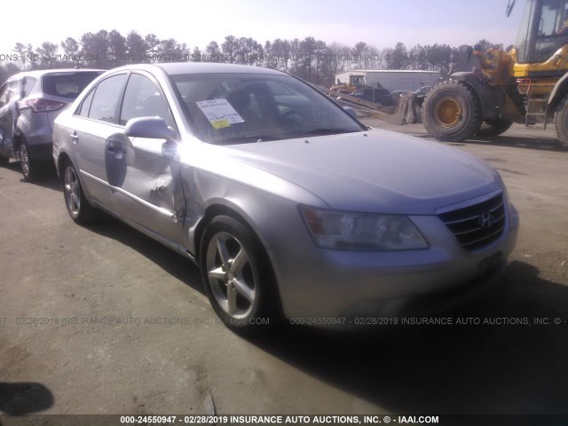 5NPEU46C09H511467 - 2009 HYUNDAI SONATA SE/LIMITED SILVER photo 1