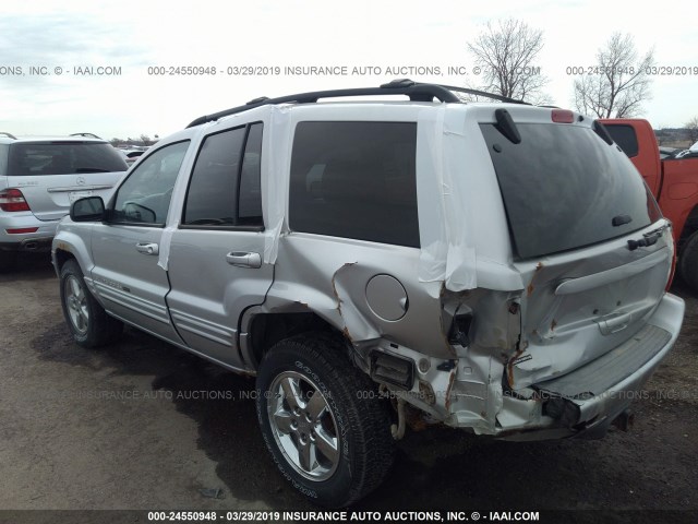 1J4GW58NX4C231531 - 2004 JEEP GRAND CHEROKEE LIMITED SILVER photo 6