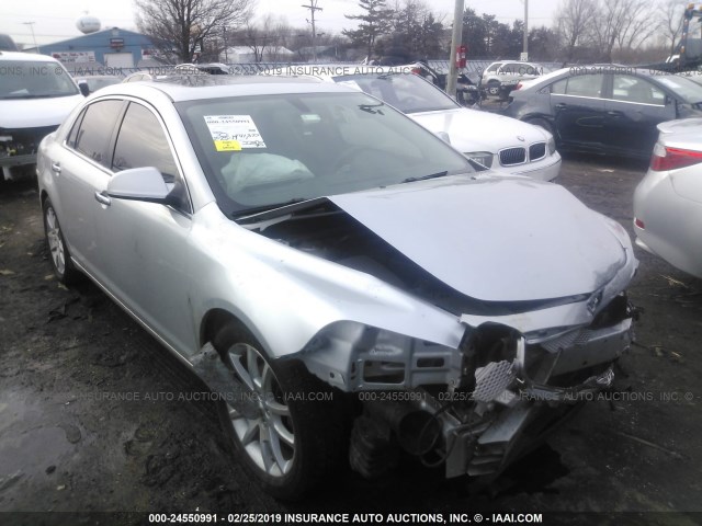 1G1ZG5E70CF165269 - 2012 CHEVROLET MALIBU LTZ SILVER photo 1