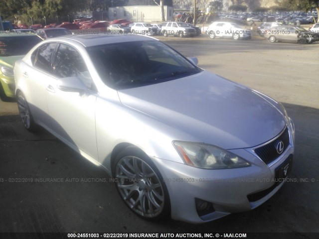 JTHBF5C23B5149055 - 2011 LEXUS IS 250 GRAY photo 1