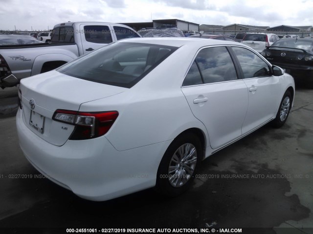 4T4BF1FK5DR329525 - 2013 TOYOTA CAMRY L/SE/LE/XLE Ağ foto 4