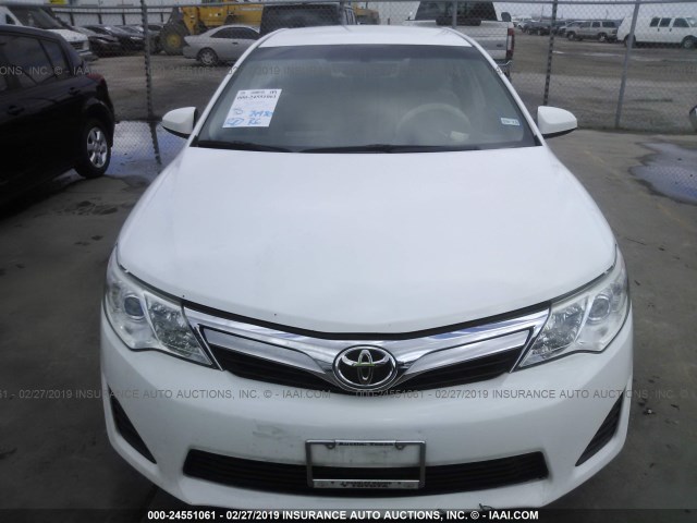4T4BF1FK5DR329525 - 2013 TOYOTA CAMRY L/SE/LE/XLE Ağ foto 6