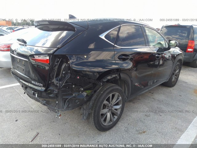 JTJYARBZXG2032997 - 2016 LEXUS NX 200T/BASE/F SPORT BLACK photo 4