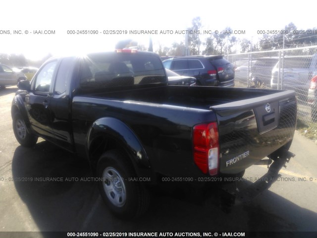 1N6BD0CT1EN724130 - 2014 NISSAN FRONTIER S/SV BLACK photo 3