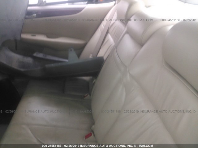 JTHBF30G120010589 - 2002 LEXUS ES 300 GRAY photo 8