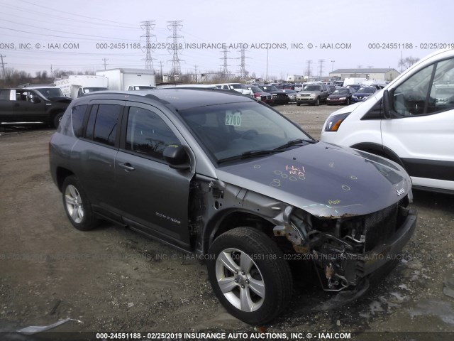 1J4NF1FB3BD248283 - 2011 JEEP COMPASS SPORT GRAY photo 1