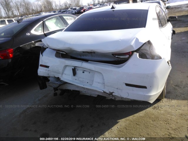 1G11B5SA9DF147009 - 2013 CHEVROLET MALIBU LS WHITE photo 6