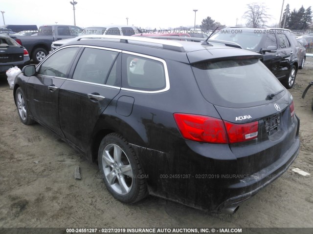 JH4CW2H64CC000133 - 2012 ACURA TSX TECH BLACK photo 3
