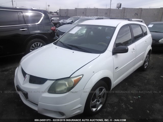 5Y2SL62873Z442070 - 2003 PONTIAC VIBE WHITE photo 2