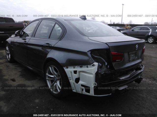 WBS8M9C59J5K98578 - 2018 BMW M3 GRAY photo 3