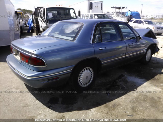 1G4HR52K0XH475269 - 1999 BUICK LESABRE LIMITED Light Blue photo 4