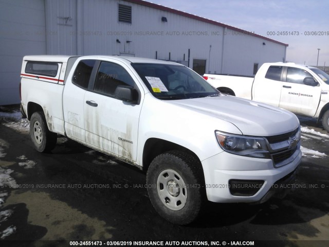 1GCHSAEA1F1175462 - 2015 CHEVROLET COLORADO WHITE photo 1