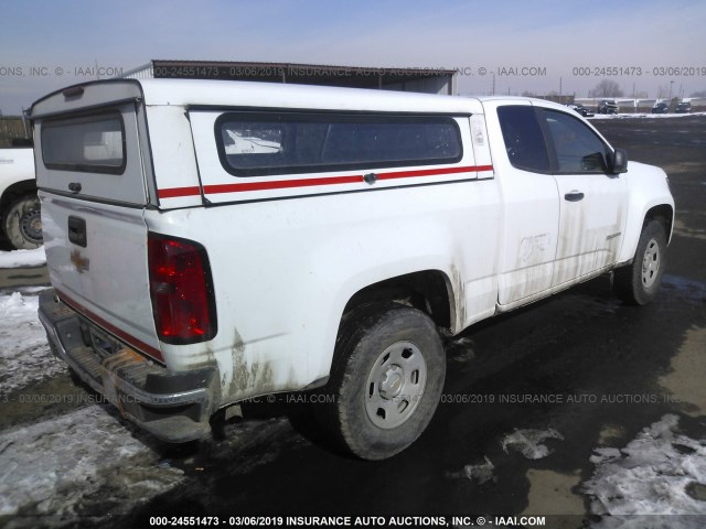 1GCHSAEA1F1175462 - 2015 CHEVROLET COLORADO WHITE photo 4