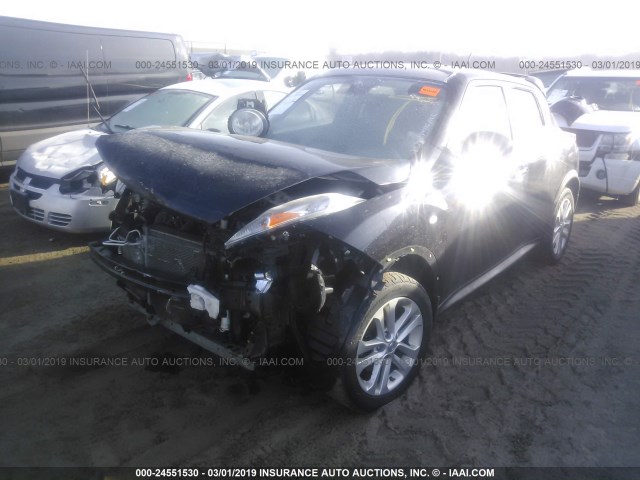 JN8AF5MR9BT012775 - 2011 NISSAN JUKE S/SV/SL BLACK photo 2