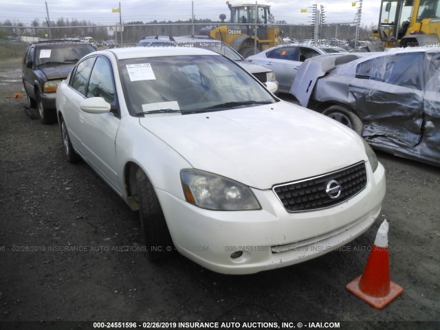 1N4AL11E56C240623 - 2006 NISSAN ALTIMA S/SL WHITE photo 1