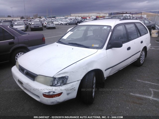 JT2AE09V4R0071955 - 1994 TOYOTA COROLLA DX WHITE photo 2