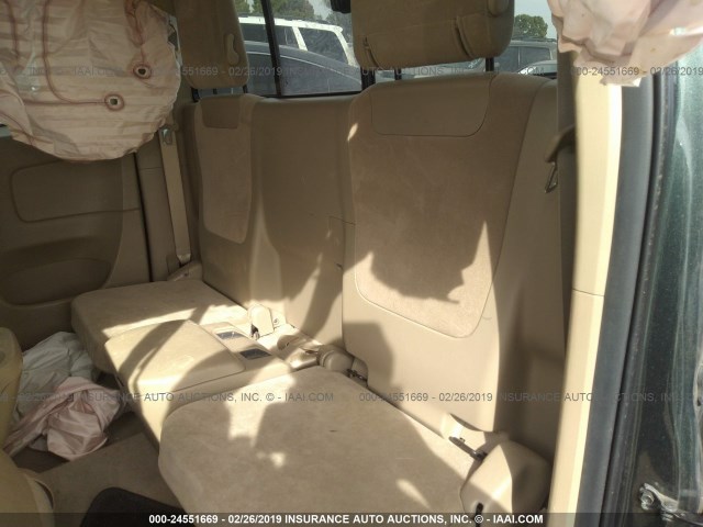 5TETX4CN5AZ731368 - 2010 TOYOTA TACOMA ACCESS CAB მწვანე ფოტო 8