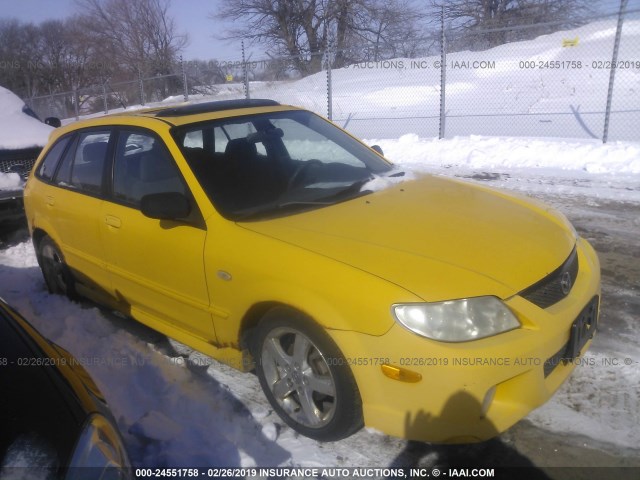 JM1BJ245X31145407 - 2003 MAZDA PROTEGE PR5 黄色 照片 1