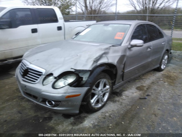 WDBUF56X97A986763 - 2007 MERCEDES-BENZ E 350 TAN photo 2