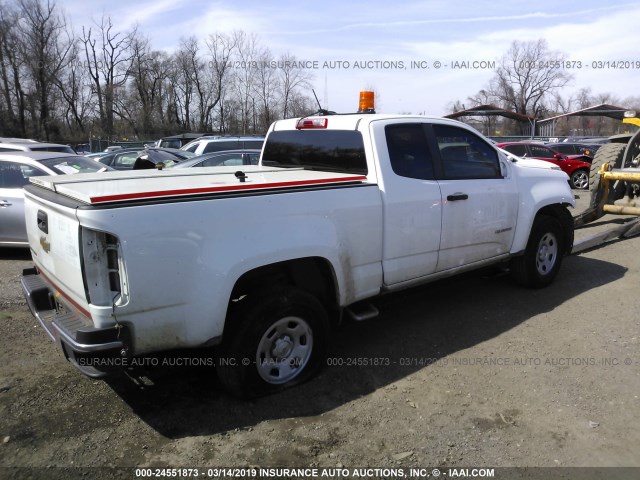 1GCHSBEA8G1391848 - 2016 CHEVROLET COLORADO WHITE photo 4