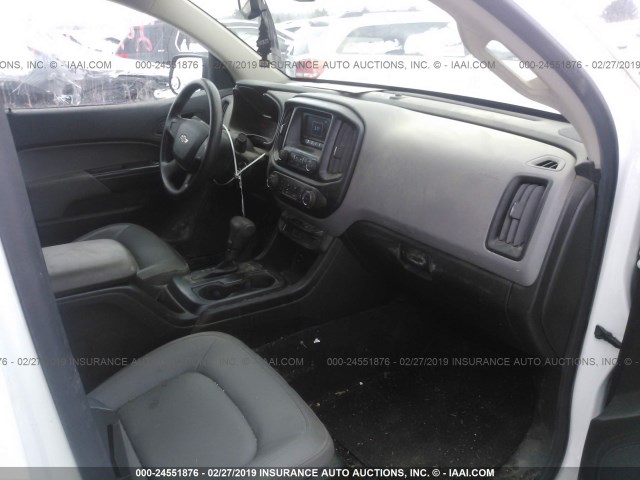 1GCHSAEA2F1146777 - 2015 CHEVROLET COLORADO WHITE photo 5