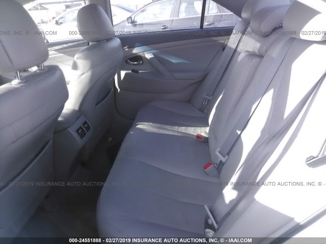 4T1BB46K39U076364 - 2009 TOYOTA CAMRY HYBRID WHITE photo 8