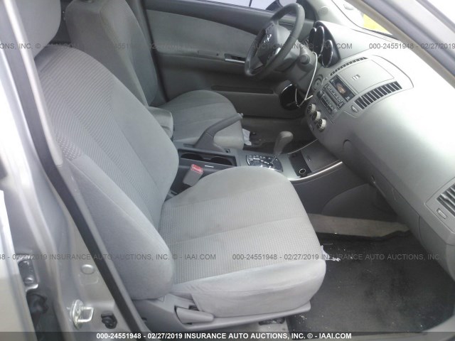 1N4AL11D86C207798 - 2006 NISSAN ALTIMA S/SL SILVER photo 5