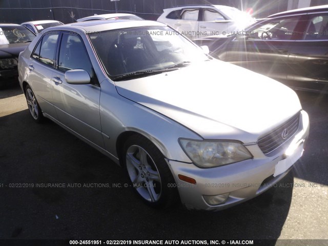 JTHBD182510006773 - 2001 LEXUS IS 300 GRAY photo 1