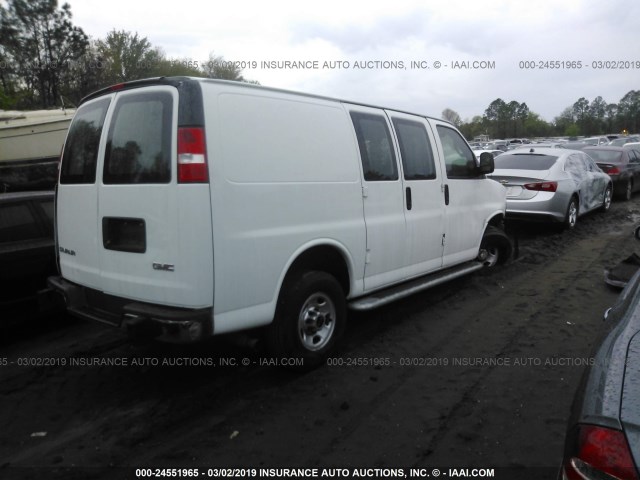 1GTW7AFG8J1903184 - 2018 GMC SAVANA G2500 WHITE photo 4