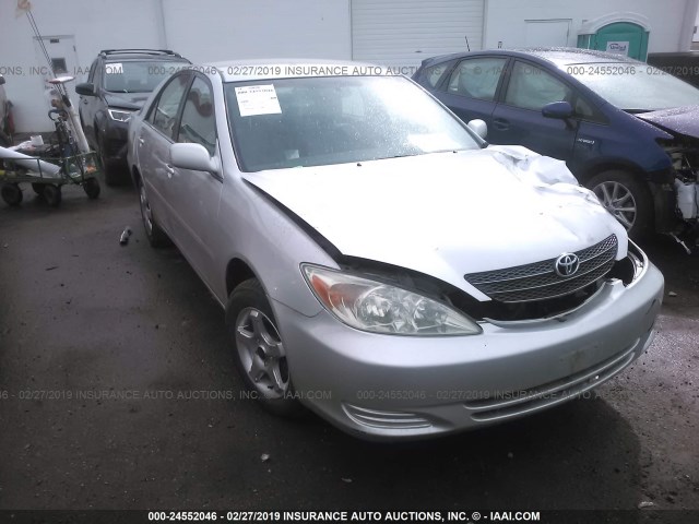 4T1BE30K14U924549 - 2004 TOYOTA CAMRY LE/XLE/SE SILVER photo 1