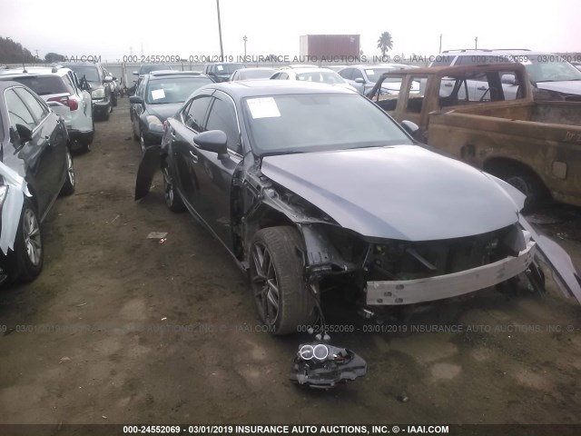 JTHBA1D2XG5025202 - 2016 LEXUS IS 200T GRAY photo 1