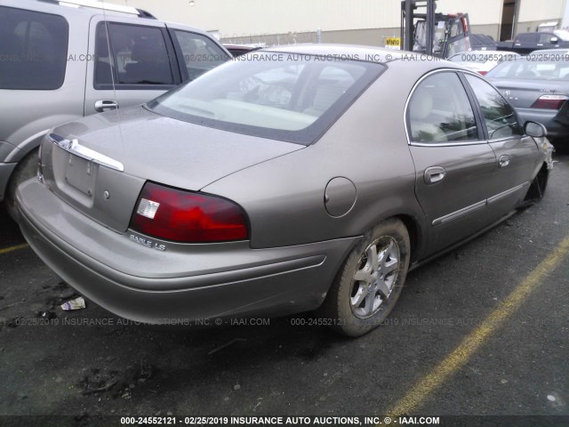 1MEHM55S52G630152 - 2002 MERCURY SABLE LS PREMIUM GOLD photo 4