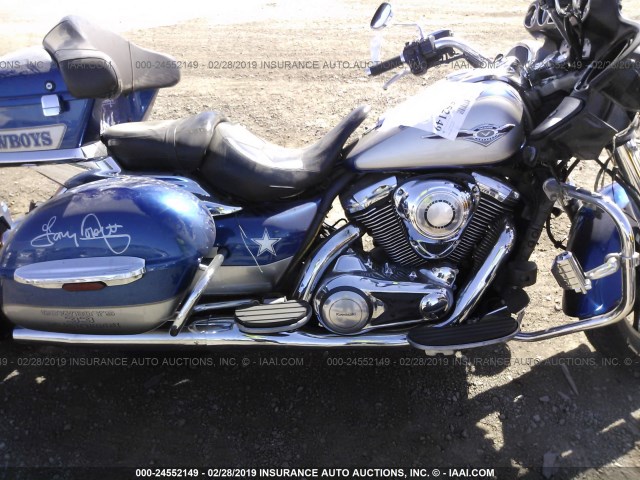 JKBVNRA1XBA006300 - 2011 KAWASAKI VN1700 A BLUE photo 8