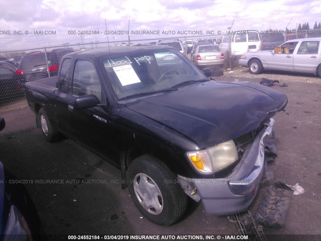 4TAVL52NXWZ136767 - 1998 TOYOTA TACOMA XTRACAB BLACK photo 1