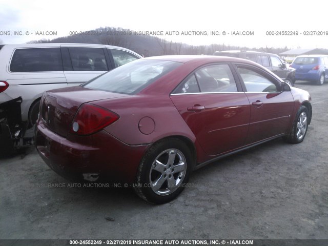 1G2ZF55B464215478 - 2006 PONTIAC G6 SE RED photo 4