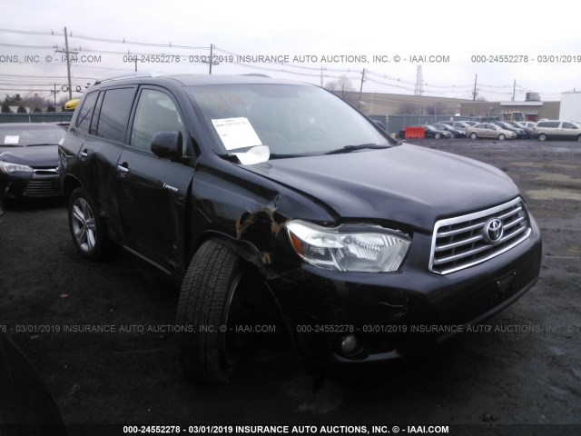 JTEES42A192146143 - 2009 TOYOTA HIGHLANDER LIMITED BLACK photo 1