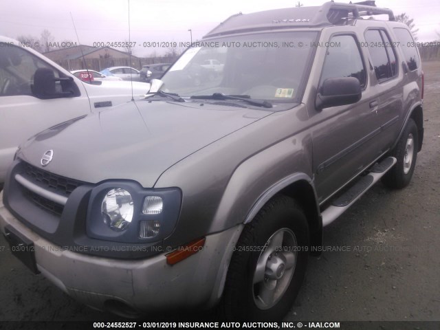 5N1ED28YX3C687048 - 2003 NISSAN XTERRA XE/SE GRAY photo 2