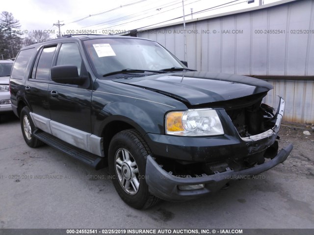 1FMPU16L04LA24373 - 2004 FORD EXPEDITION XLT GREEN photo 1