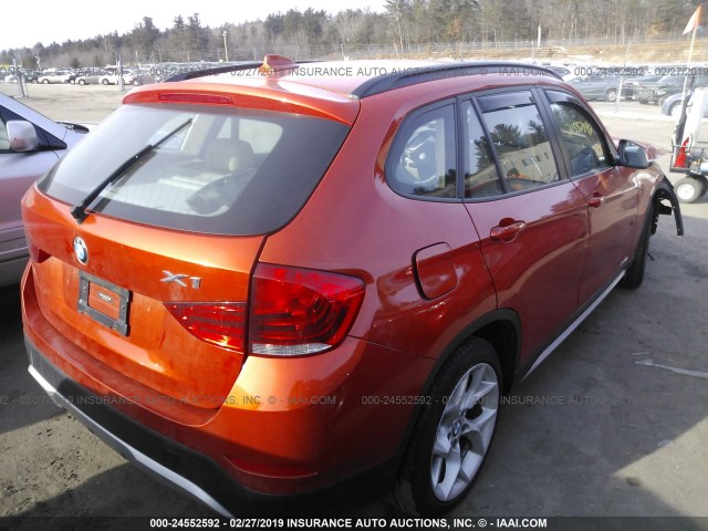 WBAVL1C53DVR87435 - 2013 BMW X1 XDRIVE28I ORANGE photo 4