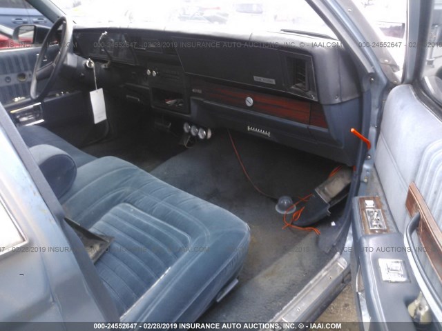 1G1BU51E3KR148042 - 1989 CHEVROLET CAPRICE CLASSIC BROUGHAM GRAY photo 5